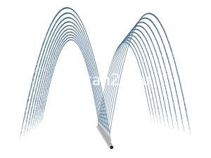 Линия насадок L=4 м, 20 шт x 7 мм
