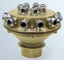 Подводный кабельный ввод Wall Bushing 9 PG16, 3 PG16-21 3"