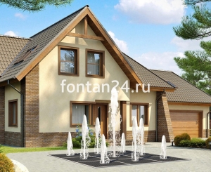 Фонтан для города "Суперкуб" 3x3 м