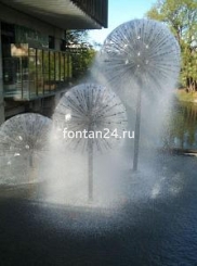 Фонтанная насадка Water sphere, Ø=60 см, 39 шт x 10 мм