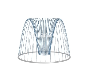 Кольцо насадок Ø=2,45 м, 32 шт x 6 мм