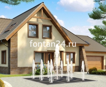 Фонтан для парка "Суперкуб" 3x3 м Фонтан для парка "Суперкуб" 3x3 м