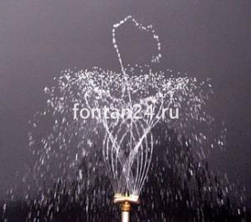 Фонтанная насадка Dancing jet 2", 25 x 4-10 мм