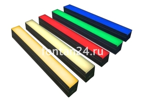 Встраиваемый LED-светильник (теплый белый), 12-24V DC, 600х100 мм, IP67