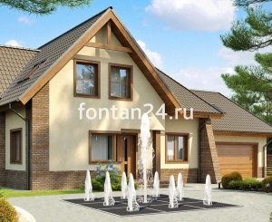 Фонтан для парка "Суперкуб" 3x3 м