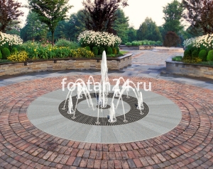 Пешеходный фонтанный комплект "Талисман" ø=3 м